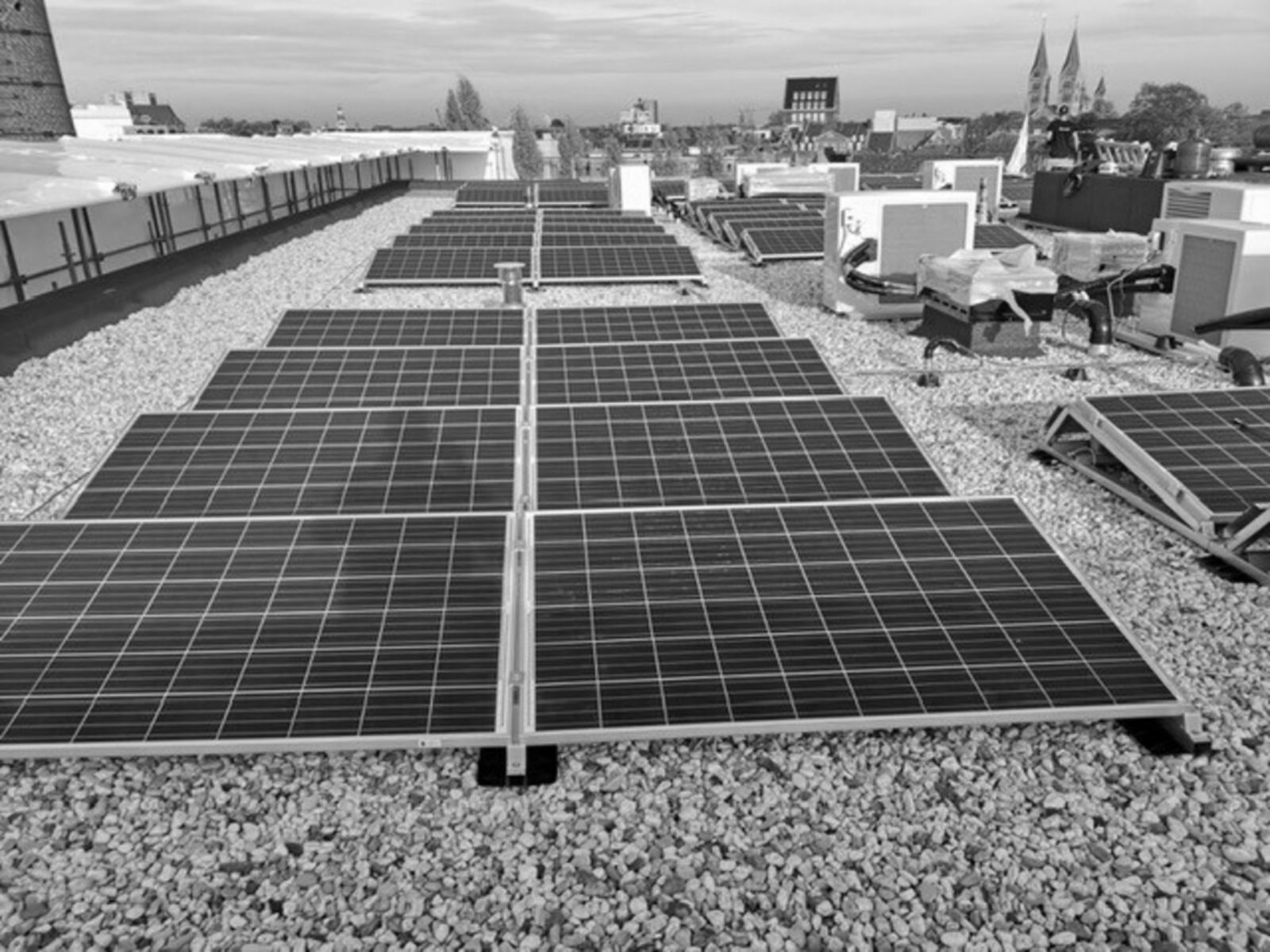 geplaatste zonnepanelen geïnstalleerde zonnepanelen home