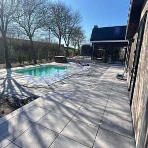 Project villa's Waarland zwembad 